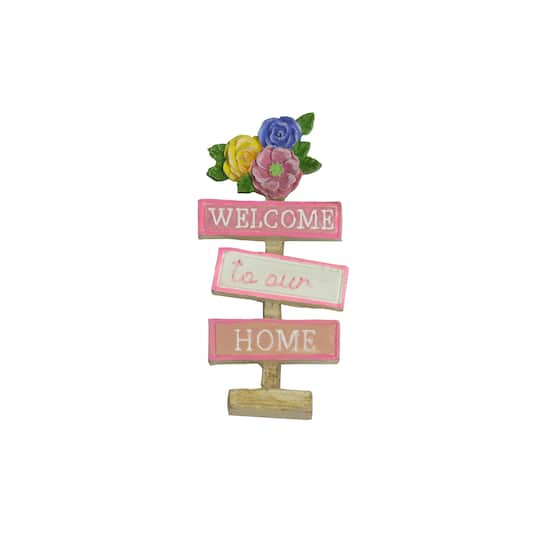 Mini Floral Welcome Sign by Ashland&#xAE;